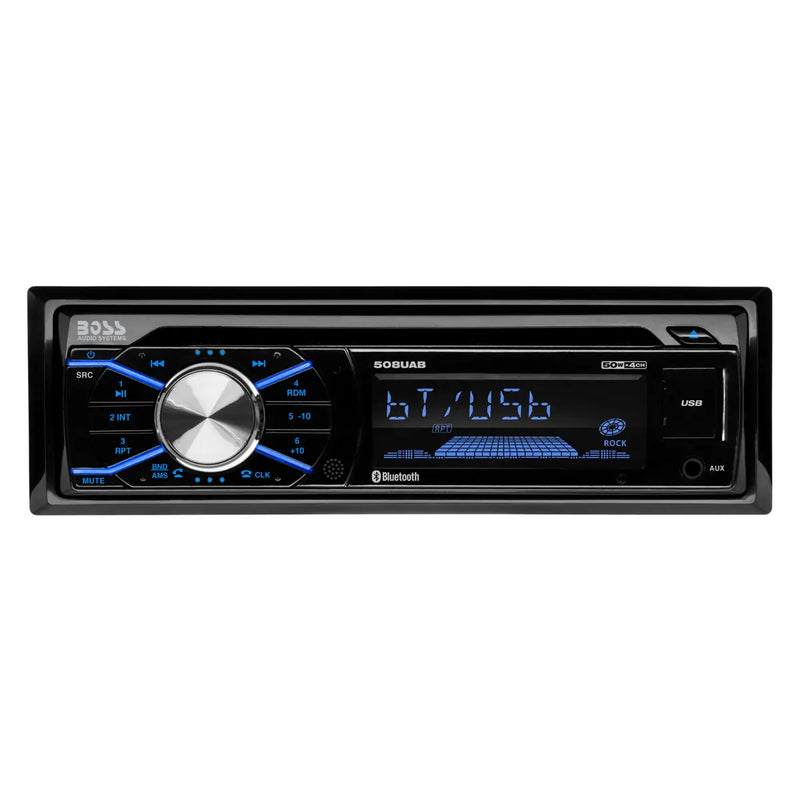 Boss Audio 508UAB Single Din In Dash Cd AM/FM/Mp3 Receiver w/ Bluetooth & Remote Control Boss Audio