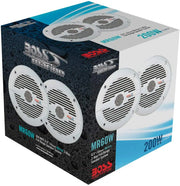 Boss Audio MGR350B Marine Bluetooth Receiver + 2 Pairs of 6.5" Speaker Boss Audio