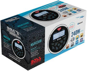 Boss Audio MGR350B Marine Bluetooth Receiver + Pair of 6.5" Speakers Boss Audio