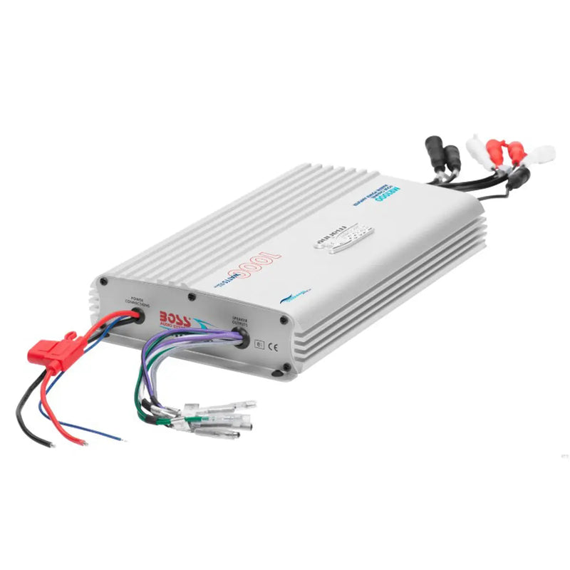 Boss Audio MR1000 4 Channel  AB Class 1000 Watt Power Amplifier w/ Remote Subwoofer Level Control Boss Audio