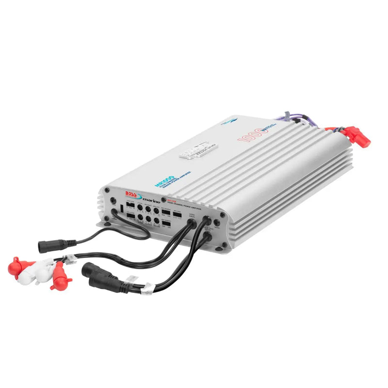 Boss Audio MR1000 4 Channel  AB Class 1000 Watt Power Amplifier w/ Remote Subwoofer Level Control Boss Audio