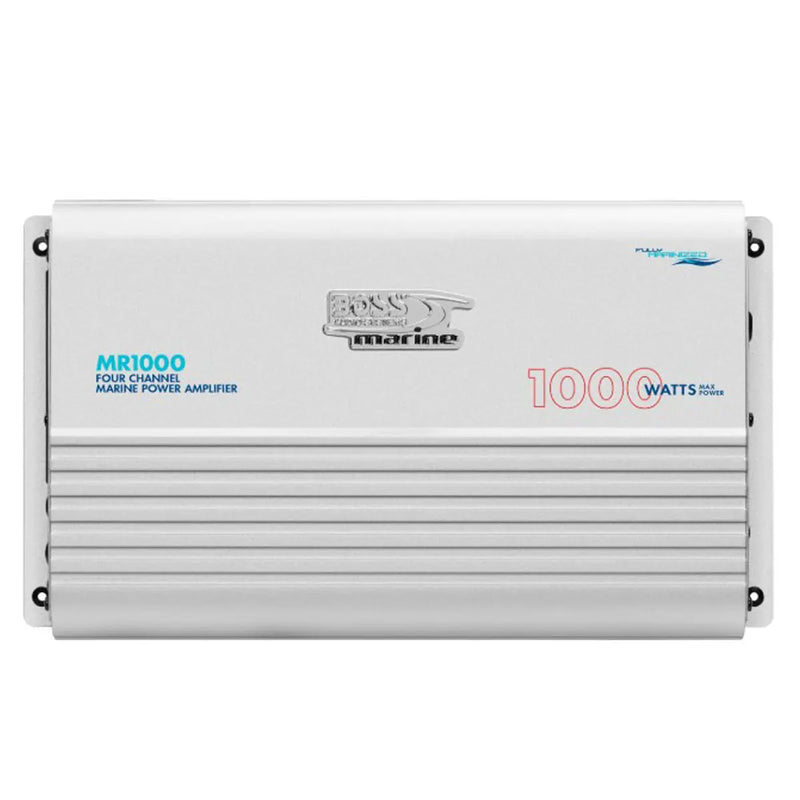 Boss Audio MR1000 4 Channel  AB Class 1000 Watt Power Amplifier w/ Remote Subwoofer Level Control Boss Audio