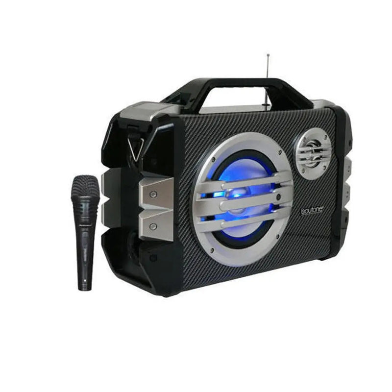 Boytone BT-51M Portable Audio karaoke Bluetooth PA Speaker System with Microphone Others