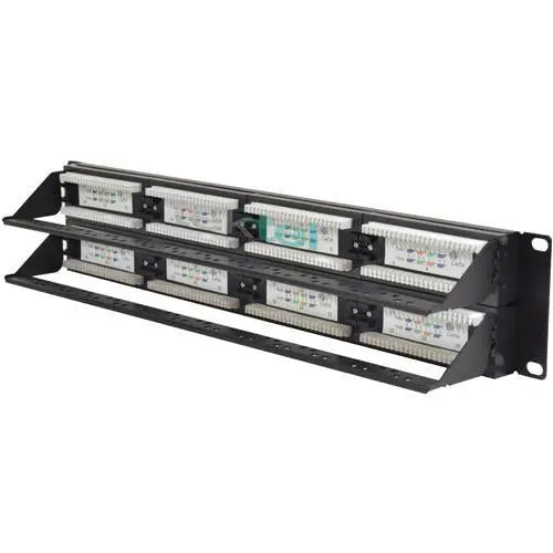 CAT5 CAT5E UTP 48 Port Network LAN Patch Panel with Cable Management Logico