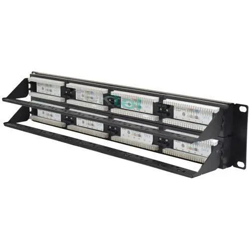 CAT6 Wire UTP 48 Port Network LAN Patch Panel with Cable Management Logico