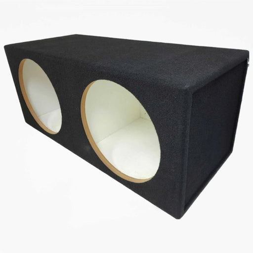 Carpet Dual 10" Sealed Car Box Speaker Subwoofer Enclosure Cabinet The Install Bay