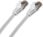 Cat5e 24 Gauge White 1-100 Feet 350Mhz UTP Patch Ethernet Network Cable Logico