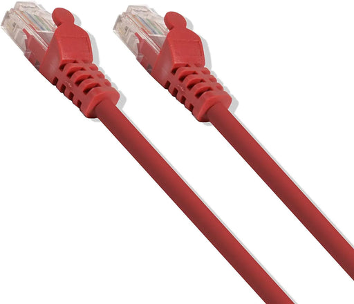 Cat6 24 Gauge Red 1 Foot 550Mhz UTP RJ45 Ethernet Network Patch Cable Logico