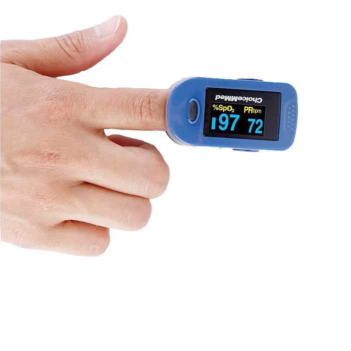Choicemmed MD-300-C2 Portable Fingertip Pulse Oximeter with Dual Color OLED Displays Others