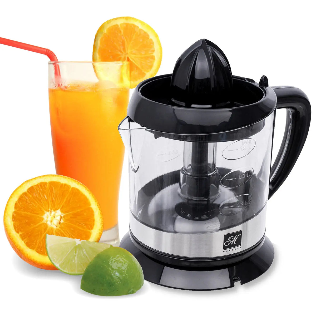 Citrus Electric Juicer 1.2L Orange Fruit Lime Lemon Squeezer Extractor