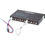 Clarion EQS755 1/2-DIN 7-band Graphic Equalizer With 3.5mm Front AUX Input Others