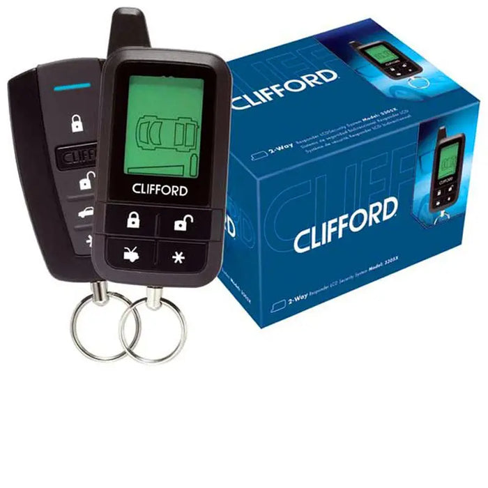 Clifford 3305X 1/4 Mile Range ESP2 Keyless Entry System 2-Way Security System Others
