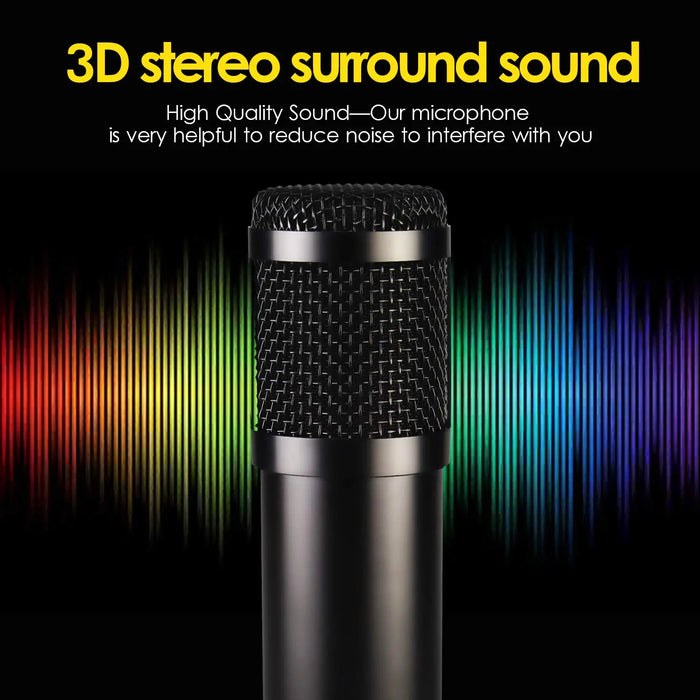 Condenser USB Gaming Microphone Streaming Podcasting Vocal Recording for Mac & Windows The Wires Zone