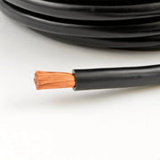 Copy of 4 Gauge 25 Feet Blue and Black High Performance Amplifier Power/Ground Cable (Blue/Black) The Wires Zone