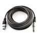 Copy of XLR3 Female to XLR3 Male Microphone Cable Audio Connector 3-Pin Black 20FT Others