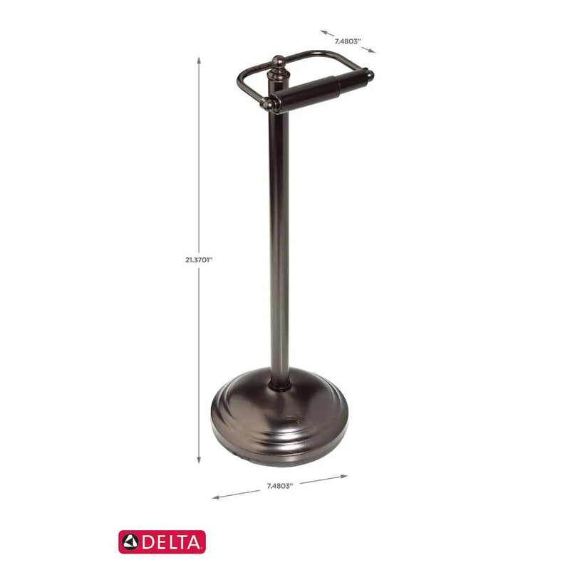 Crestfield Free-Standing Pedestal Toilet Paper Holder in Venetian Bronze Others
