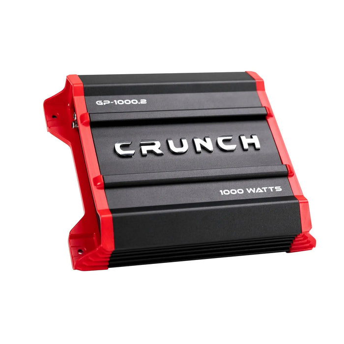 Crunch GP-1000.2 Ground Pounder 2-Channel Class AB 1000 Watts Car Amplifier Crunch