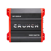 Crunch GP-1000.2 Ground Pounder 2-Channel Class AB 1000 Watts Car Amplifier Crunch