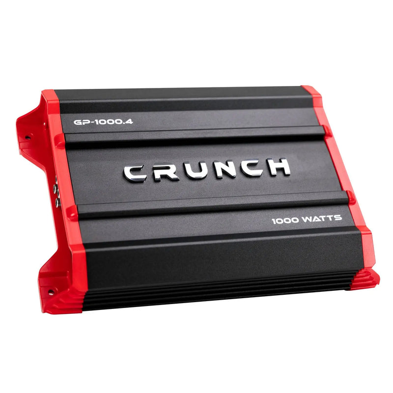 Crunch GP-1000.4 Ground Pounder 4-Channel Class AB 1000 Watts Car Amplifier Crunch