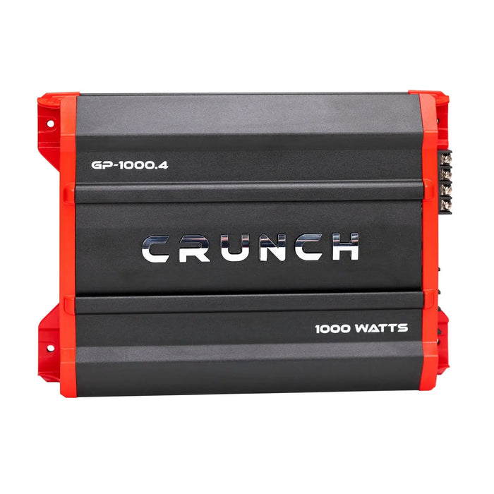 Crunch GP-1000.4 Ground Pounder 4-Channel Class AB 1000 Watts Car Amplifier Crunch