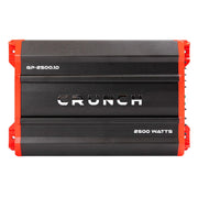 Crunch GP-2500.1 Ground Pounder Monoblock Class AB 2500 Watts Car Amplifier Crunch