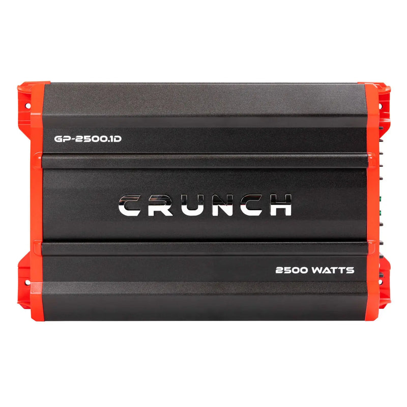Crunch GP-2500.1 Ground Pounder Monoblock Class AB 2500 Watts Car Amplifier Crunch