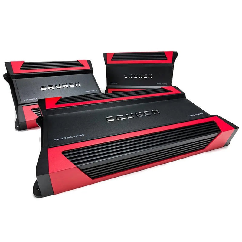 Crunch PZ-3020.1D Powerzone 3000 Watts Class AB Monoblock Car Audio Amplifier Crunch