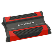 Crunch PZ-5020.1D Mono Class AB Amplifier & Raptor R2AK4 Complete Amplifier Kit Crunch