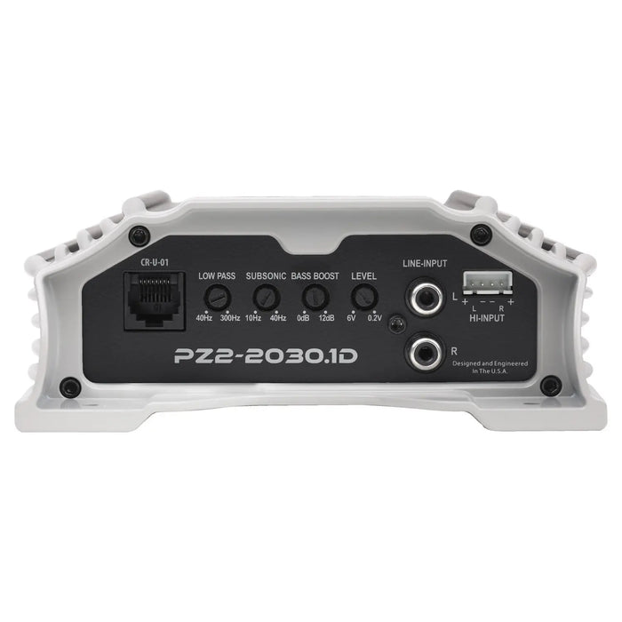Crunch PZ2-2030.1D POWERZONE 2000 Watt Mono 1 Ohm Stable Car Audio Amplifier Crunch