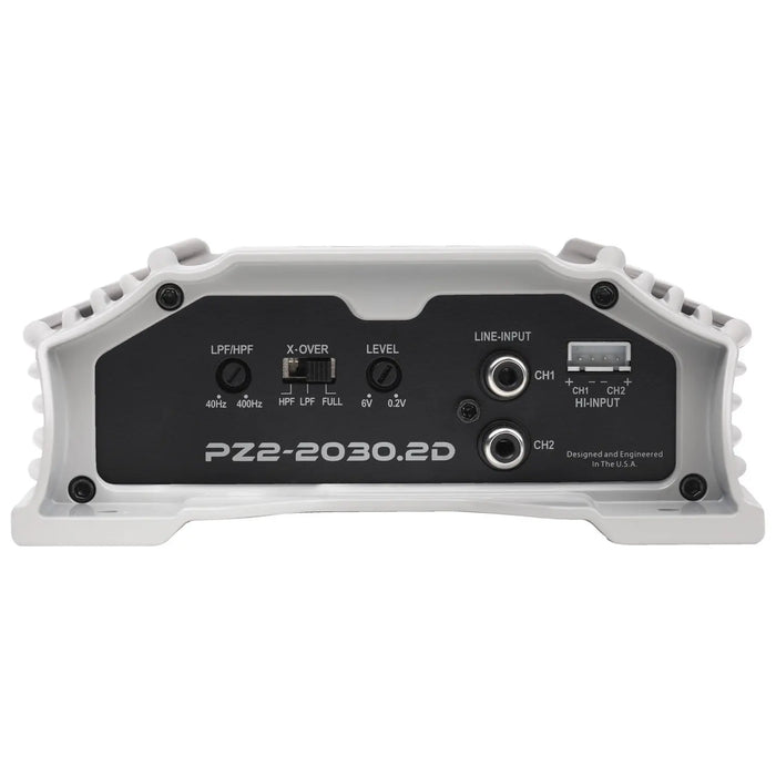 Crunch PZ2-2030.2D POWERZONE 2-Channel 2000 Watt Class D Car Audio Amplifier Crunch