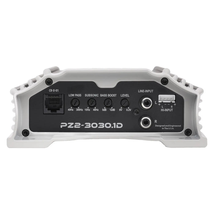 Crunch PZ2-3030.1D POWERZONE 3000 Watt Mono Class D 1 Ohm Stable Car Audio Amplifier Crunch