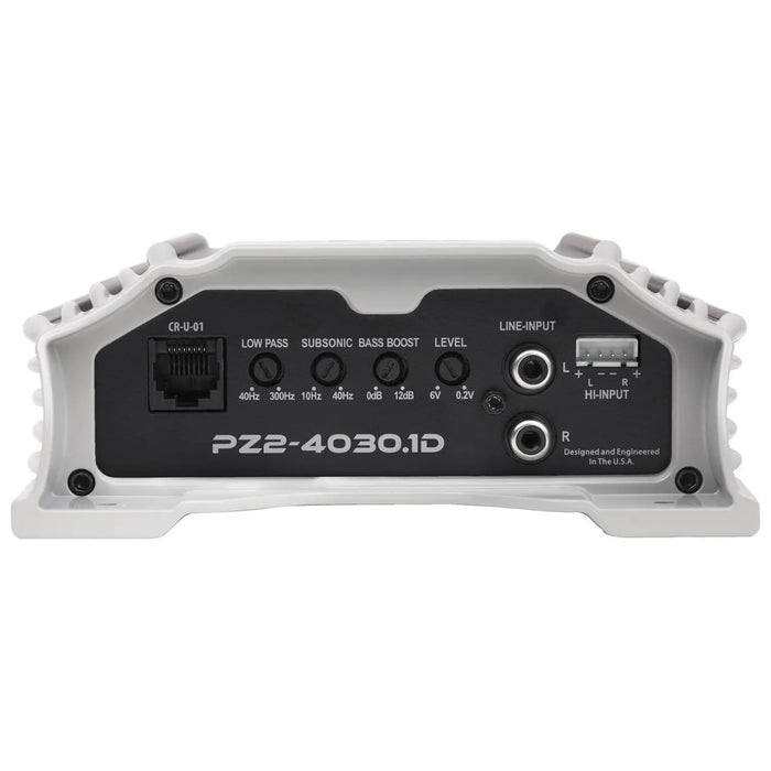 Crunch PZ2-4030.1D POWERZONE 4000 Watt Mono Class D 1 Ohm Stable Car Audio Amplifier Crunch