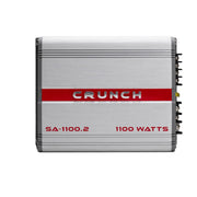 Crunch SA-1100.2 Smash Series 1100-watt 2-channel Class A/B Car Audio Amplifier Crunch