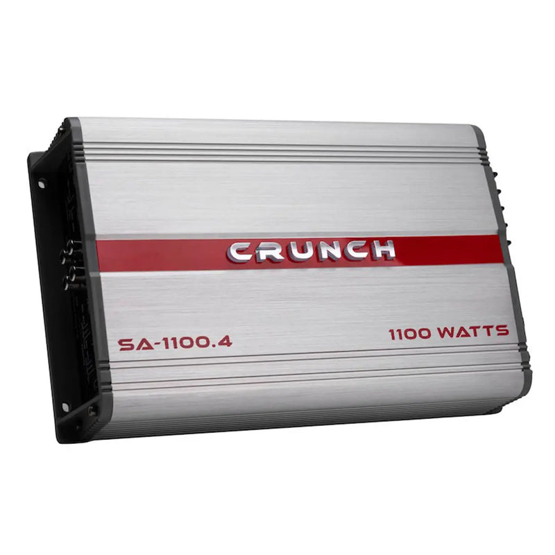 Crunch SA-1100.4 Smash 1100 Watts 4-Channel Class A/B Car Audio Amplifier Crunch