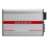 Crunch SA-1100.4 Smash 1100 Watts 4-Channel Class A/B Car Audio Amplifier Crunch