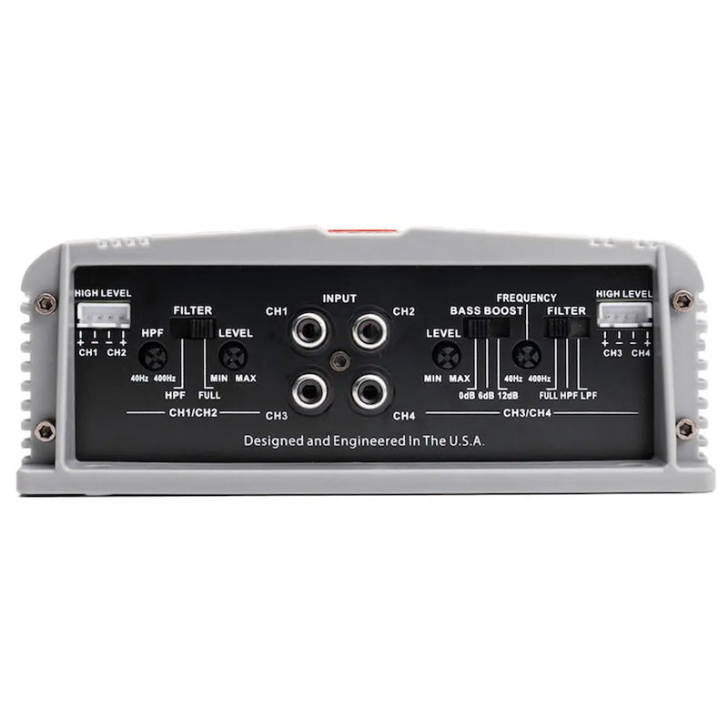 Crunch SA-1100.4 Smash 1100 Watts 4-Channel Class A/B Car Audio Amplifier Crunch