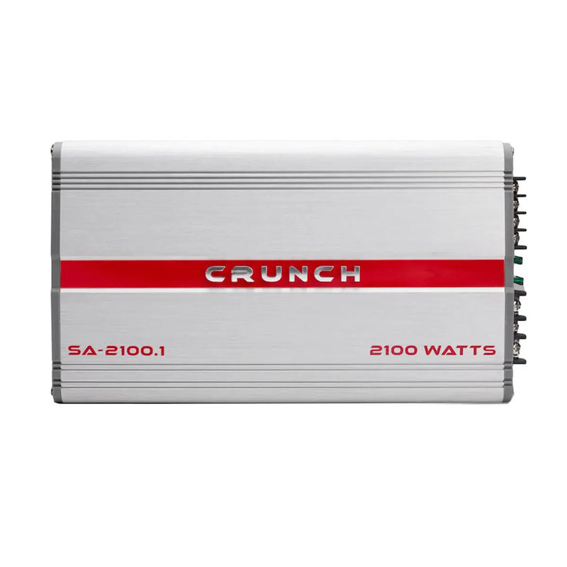 Crunch SA-2100.1 2100 Watts Smash Monoblock Class A/B Subwoofer Car Amplifier Crunch