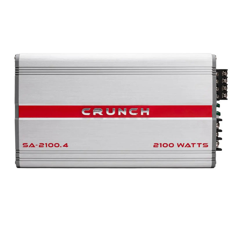 Crunch SA-2100.4 2100 Watts Smash 4-Channel Class A/B Car Audio Amplifier Crunch