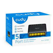 Cudy GS105D 5 Port Gigabit Ethernet Network Desktop Switch and Ethernet Splitter Cudy
