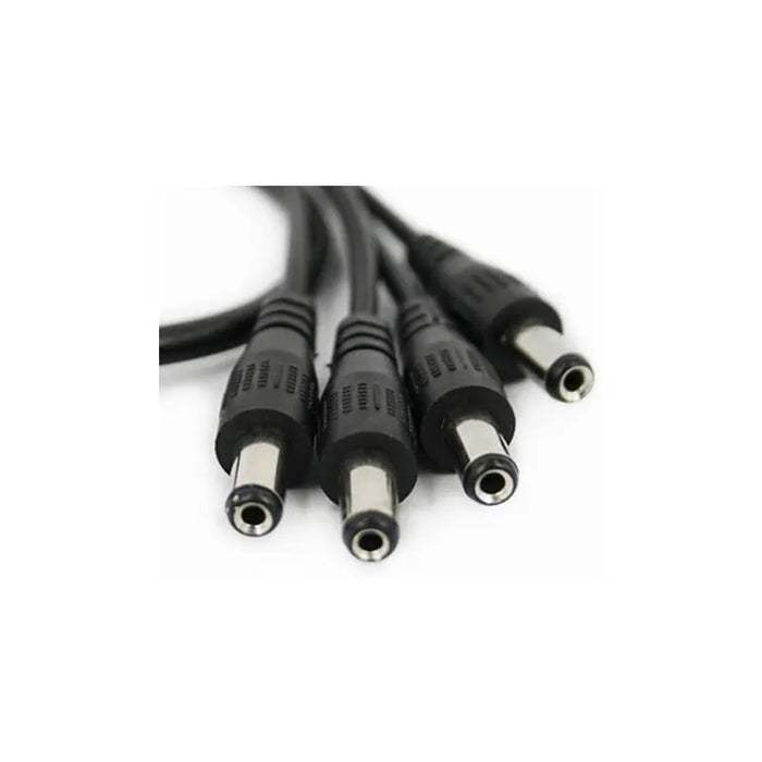 DC 1 to 4 Way Power Splitter CCTV Adapter Cable Cord for 12V Security Cameras The Wires Zone