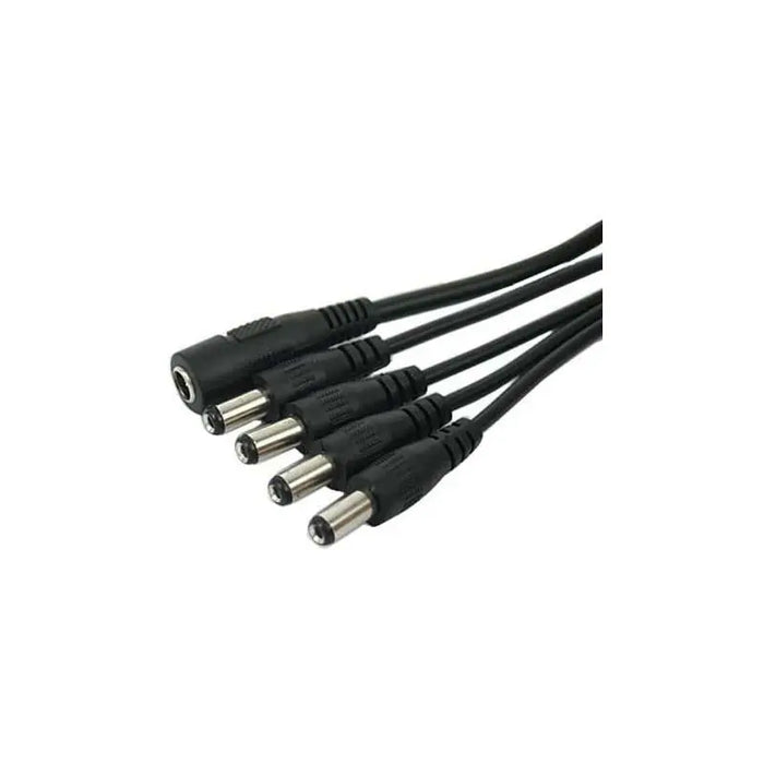 DC 1 to 4 Way Power Splitter CCTV Adapter Cable Cord for 12V Security Cameras The Wires Zone