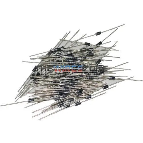 DIOD-1 IN4007 1N4007 1 Amp 1A 1000V Rectifier Diodes (100/pack) The Wires Zone
