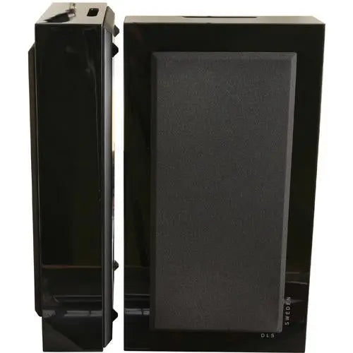 DLS FlatBox Midi Black 2-Way Bass Reflex On Wall Hi-Fi Speaker (pair) DLS