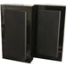 DLS FlatBox Midi Black 2-Way Bass Reflex On Wall Hi-Fi Speaker (pair) DLS