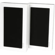 DLS FlatBox Midi White 2-Way Bass Reflex On Wall Hi-Fi Speaker (pair) DLS