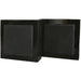 DLS FlatBox Mini Black 2-Way Bass Reflex On Wall Hi-Fi Speaker (pair) DLS