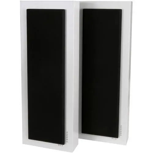 DLS FlatBox Slim Large White 8 Ohm Hi-Fi On Wall Home Speaker (pair) DLS
