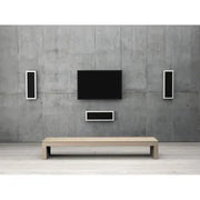 DLS FlatBox XL White 2-Way Bass Reflex On Wall Home Speaker (pair) DLS