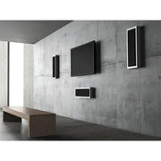 DLS FlatBox XL White 2-Way Bass Reflex On Wall Home Speaker (pair) DLS