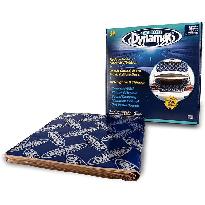 Dynamat 10648 8" x 32" Sound Deadener SuperLite Bulk Pack (12 Sheets)